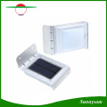 LED extérieure LED solaire 16 LED pour le jardin d&#39;éclairage imperméable à l&#39;eau de capteur de mouvement de la lampe du panneau d&#39;alimentation Luminaria